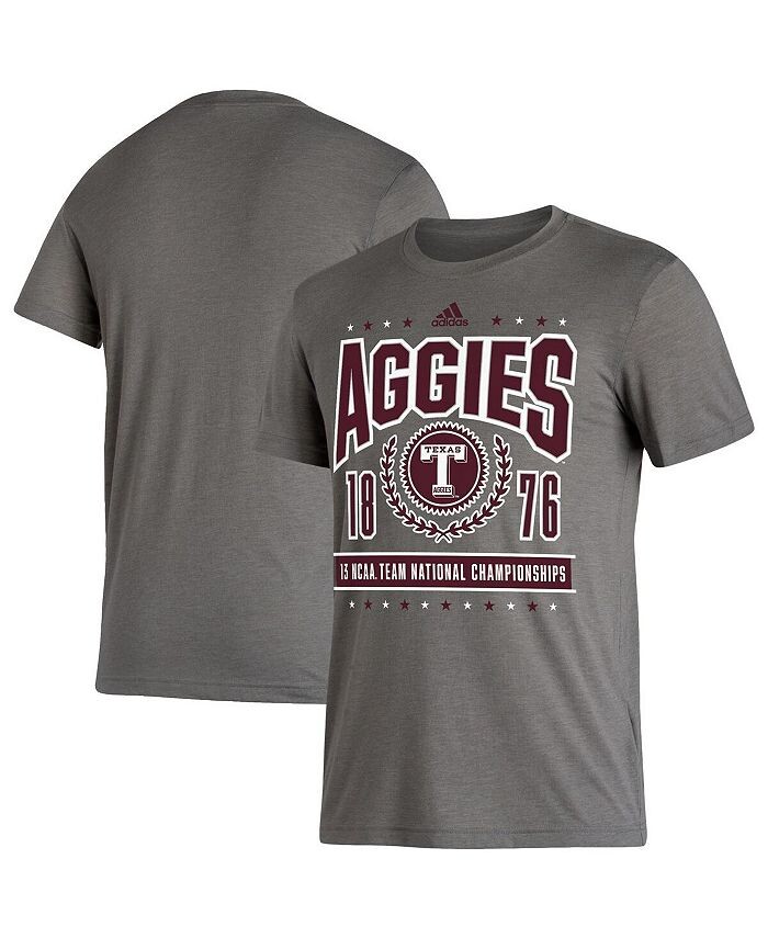 Мужская футболка цвета Хизер уголь Техас A&M Aggies 13 NCAA Team National Championships Reminisce Tri-Blend adidas, черный
Мужская футболка цвета Хизер уголь Техас A&M Aggies 13 NCAA Team National Championships Reminisce Tri-Blend adidas, черный
