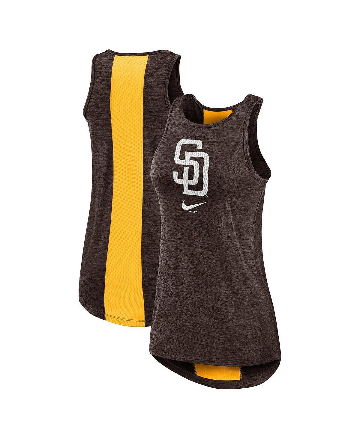 Женская коричневая майка San Diego Padres Right Mix с высоким воротником Nike, коричневый
Женская коричневая майка San Diego Padres Right Mix с высоким воротником Nike, коричневый