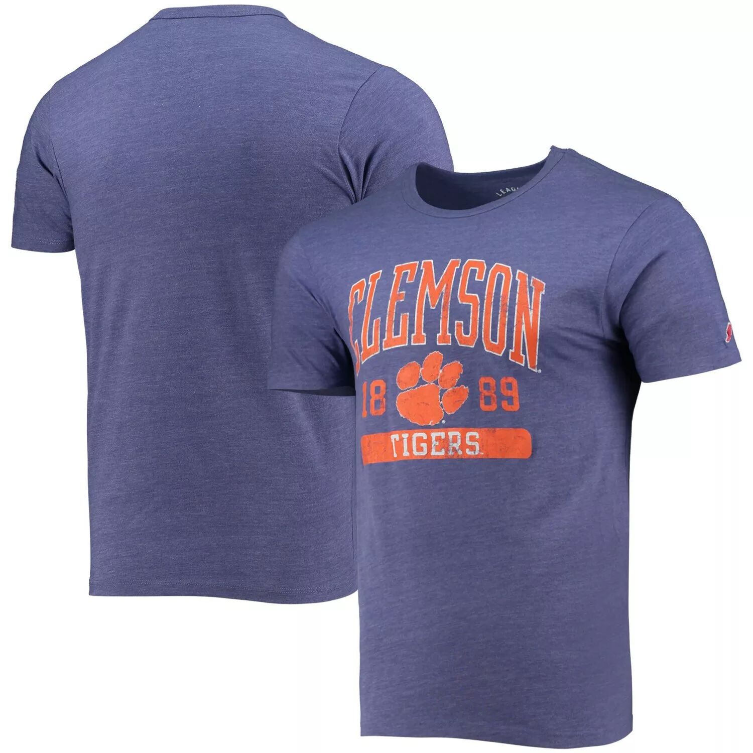 Мужская лига студенческой одежды Фиолетовая футболка Clemson Tigers с объемным эффектом Victory Falls Tri-Blend
Мужская лига студенческой одежды Фиолетовая футболка Clemson Tigers с объемным эффектом Victory Falls Tri-Blend