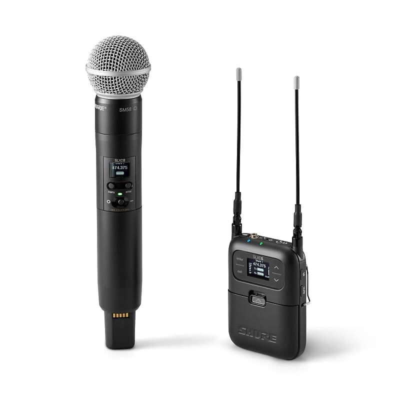 Беспроводная система Shure Shure SLXD25/SM58=-G58 Wireless System with SM58 Handheld Transmitter
Беспроводная система Shure Shure SLXD25/SM58=-G58 Wireless System with SM58 Handheld Transmitter