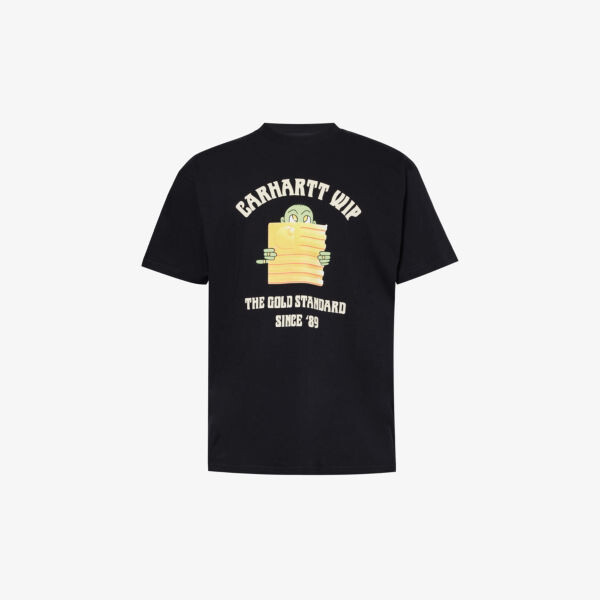 Золотая футболка из органического хлопка с графическим принтом Carhartt Wip, черный
Золотая футболка из органического хлопка с графическим принтом Carhartt Wip, черный