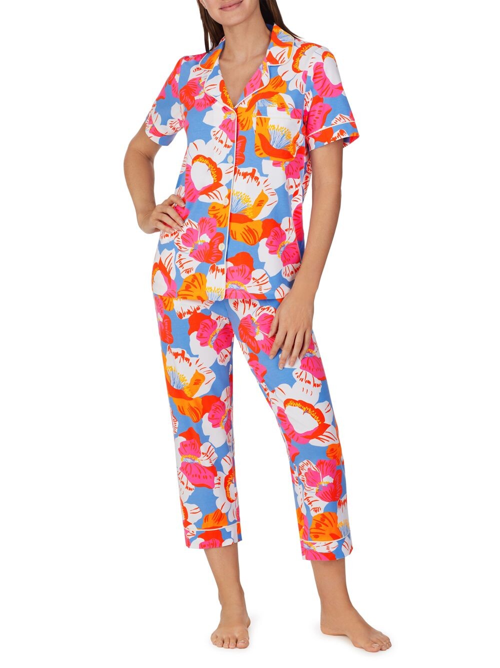 Пижамный комплект из хлопкового джерси Morning с цветочным принтом BedHead Pajamas
Пижамный комплект из хлопкового джерси Morning с цветочным принтом BedHead Pajamas