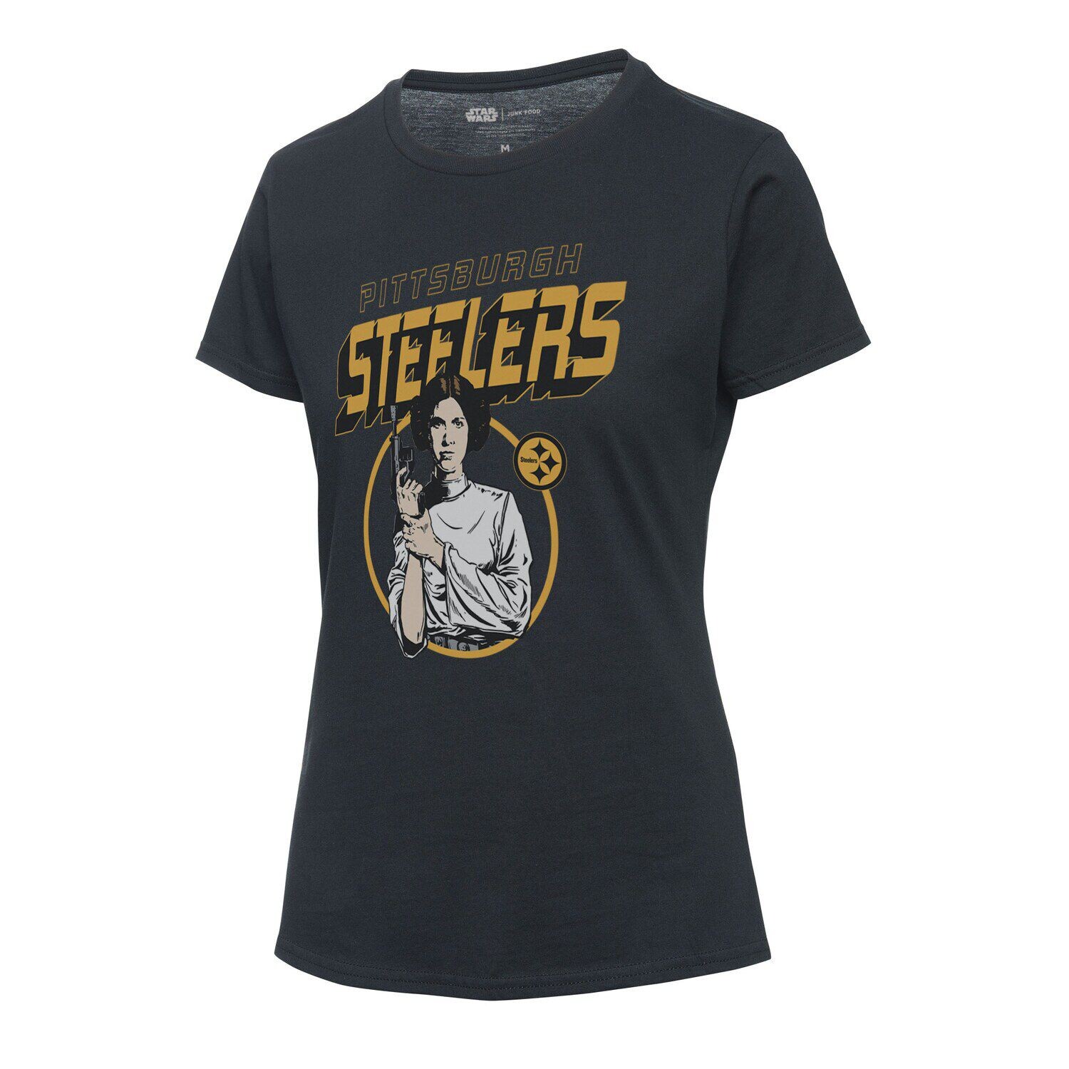 Женская футболка Junk Food Black Pittsburgh Steelers Disney Star Wars Princess Leia
Женская футболка Junk Food Black Pittsburgh Steelers Disney Star Wars Princess Leia