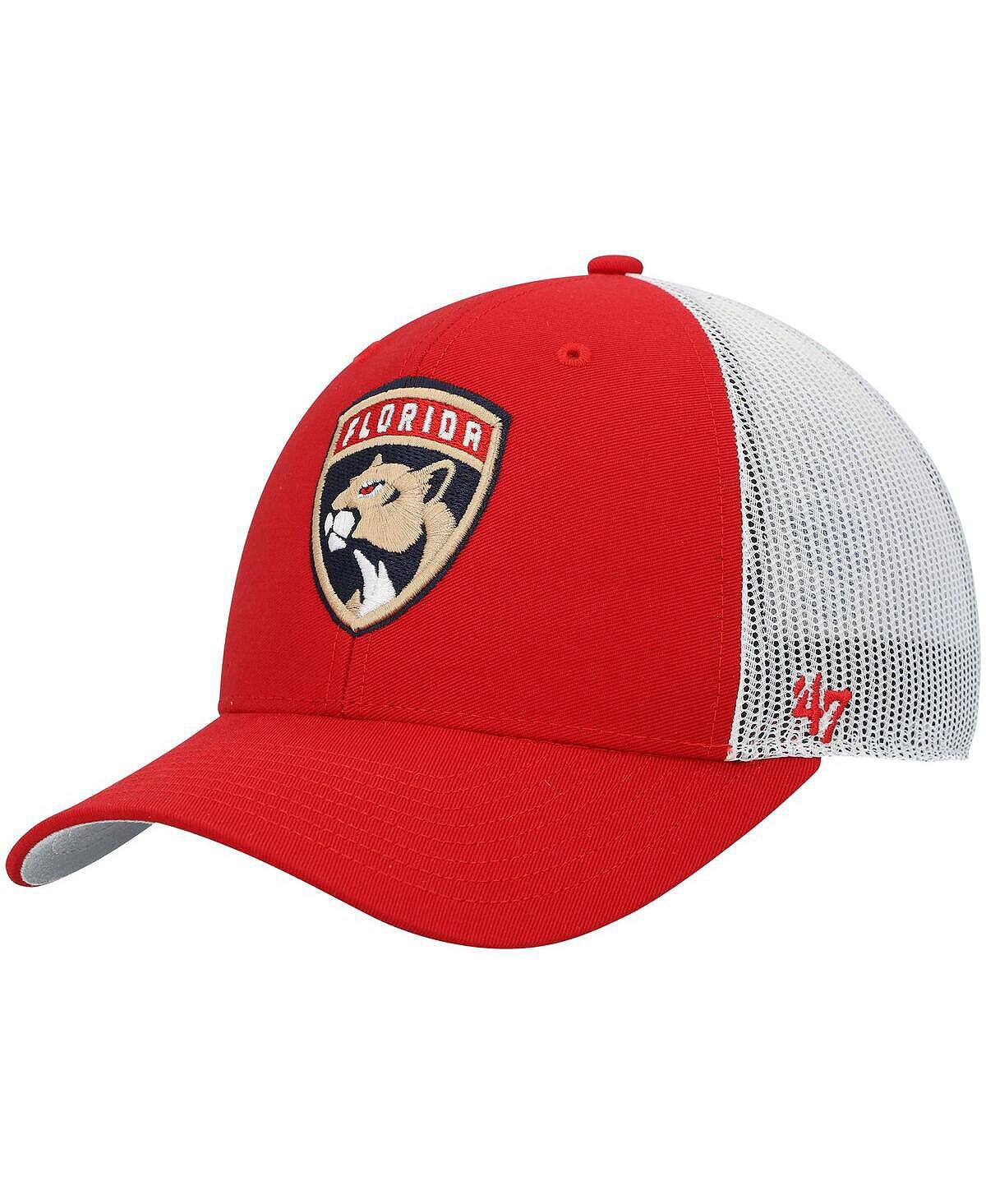 Мужская регулируемая бейсболка Snapback Red Florida Panthers 47 года Clean Up Trucker '47 Brand
Мужская регулируемая бейсболка Snapback Red Florida Panthers 47 года Clean Up Trucker '47 Brand