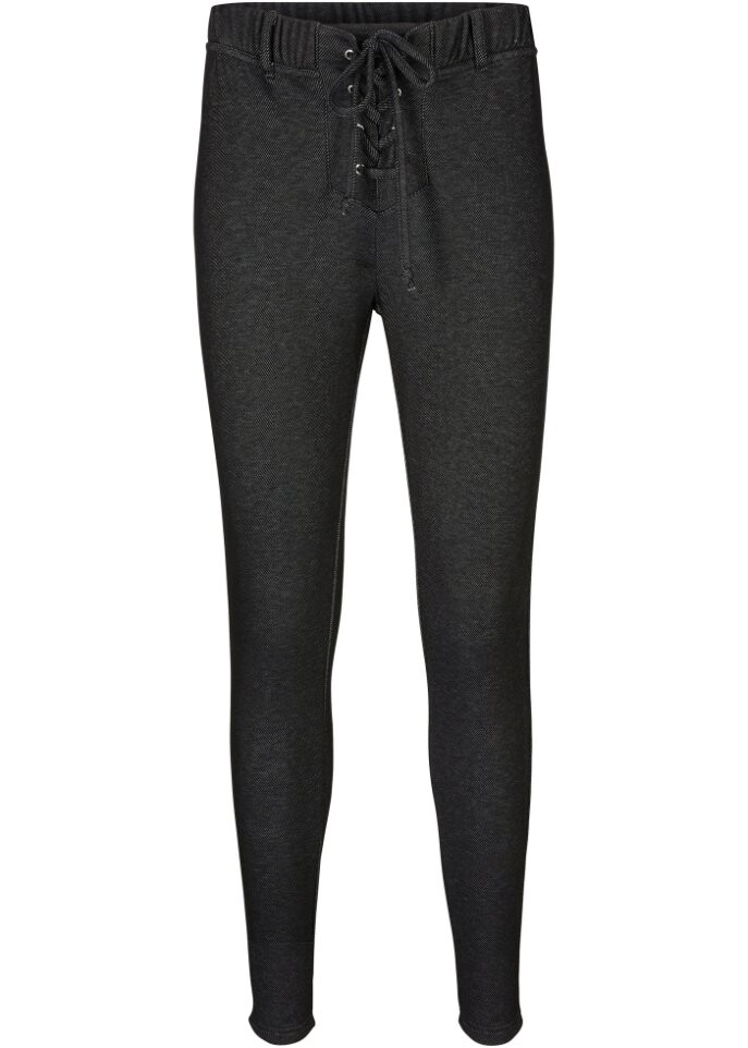Уютные термолеггинсы со шнуровкой имитирующие джинсовую ткань John Baner Jeanswear, черный
Уютные термолеггинсы со шнуровкой имитирующие джинсовую ткань John Baner Jeanswear, черный