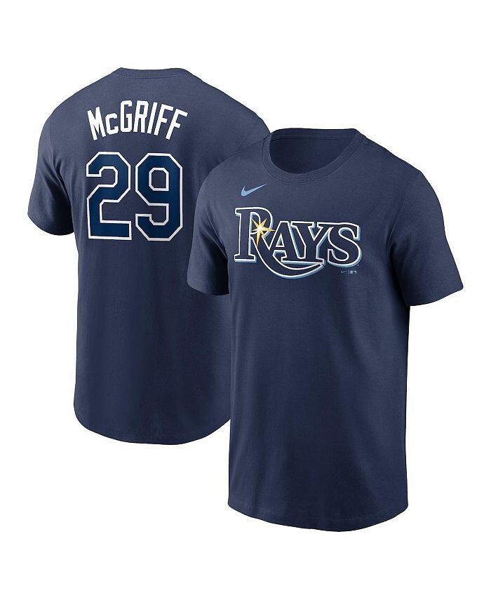Мужская темно-синяя футболка с именем и номером Tampa Bay Rays Fred McGriff Nike, синий
Мужская темно-синяя футболка с именем и номером Tampa Bay Rays Fred McGriff Nike, синий