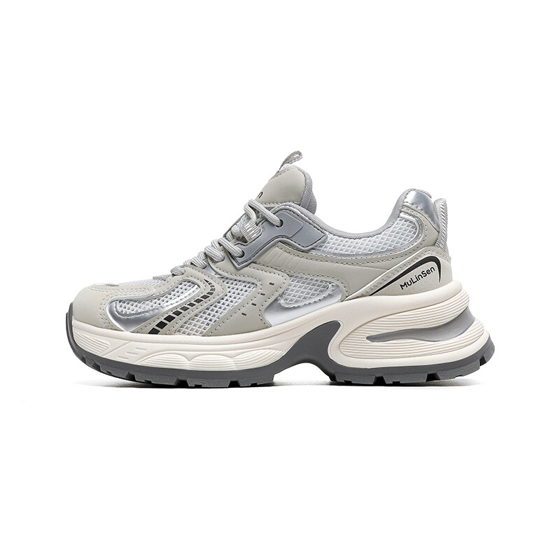 Кроссовки женские толстые низкие Mulinsen, цвет 2228 Gray Zongzi Double Mesh
Кроссовки женские толстые низкие Mulinsen, цвет 2228 Gray Zongzi Double Mesh