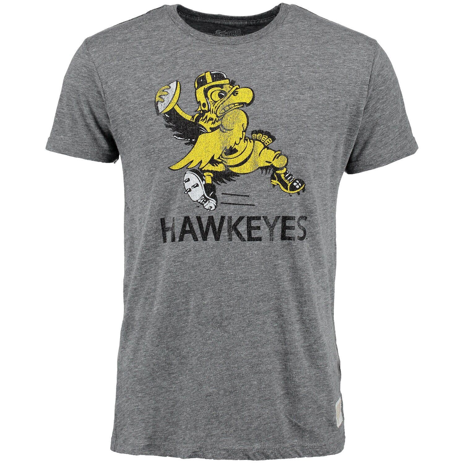 Мужская оригинальная ретро брендовая футболка Heather Grey Iowa Hawkeyes Vintage Tri-Blend
Мужская оригинальная ретро брендовая футболка Heather Grey Iowa Hawkeyes Vintage Tri-Blend
