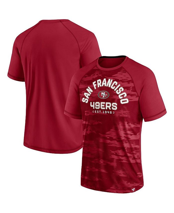 Мужская брендовая футболка Scarlet San Francisco 49ers Hail Mary реглан Fanatics, красный
Мужская брендовая футболка Scarlet San Francisco 49ers Hail Mary реглан Fanatics, красный