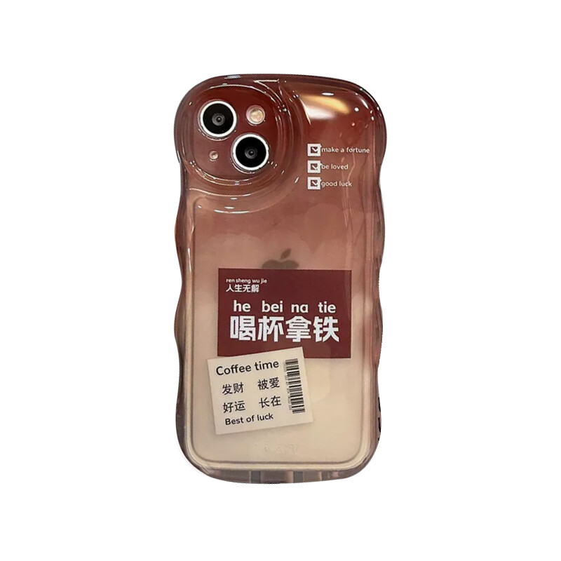 Чехол для телефона Taowantong Tao Wantong, Wave cushion - transparent - smudge latte
Чехол для телефона Taowantong Tao Wantong, Wave cushion - transparent - smudge latte