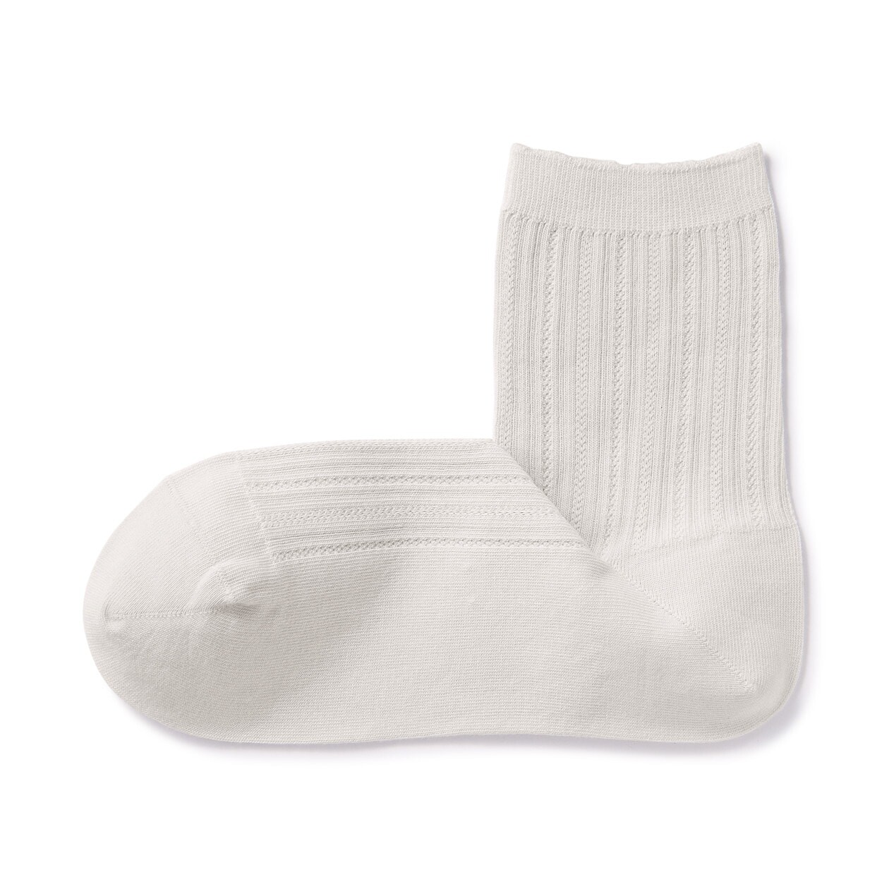 Ножки под прямым углом, мягкий вырез, короткие носки с рисунком (женские) MUJI, светло-серый
Ножки под прямым углом, мягкий вырез, короткие носки с рисунком (женские) MUJI, светло-серый