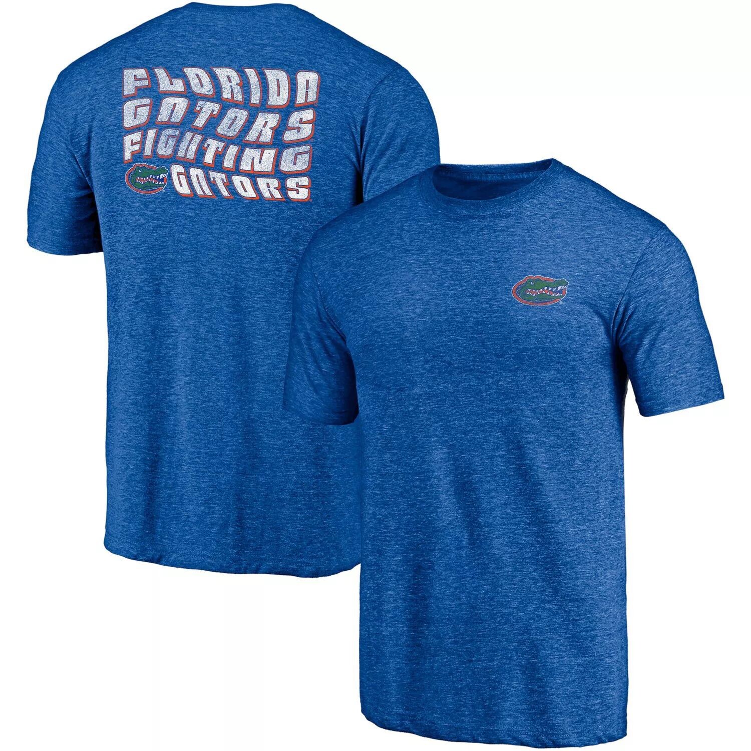 Мужская волнистая футболка из трех смесей с фирменным рисунком Royal Florida Gators Fanatics
Мужская волнистая футболка из трех смесей с фирменным рисунком Royal Florida Gators Fanatics