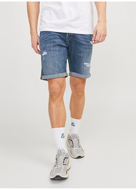 Синие мужские джинсовые шорты стандартного кроя JJIRICK JJFOX SHORTS 50SPS CB 039 S Jack & Jones, синий
Синие мужские джинсовые шорты стандартного кроя JJIRICK JJFOX SHORTS 50SPS CB 039 S Jack & Jones, синий