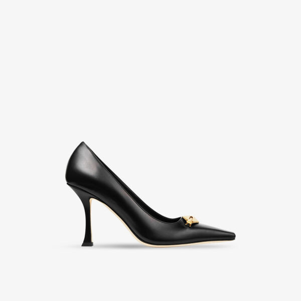 Туфли-Лодочки Ryker 90 из кожи на каблуке, украшенные кристаллами Jimmy Choo, черный
Туфли-Лодочки Ryker 90 из кожи на каблуке, украшенные кристаллами Jimmy Choo, черный
