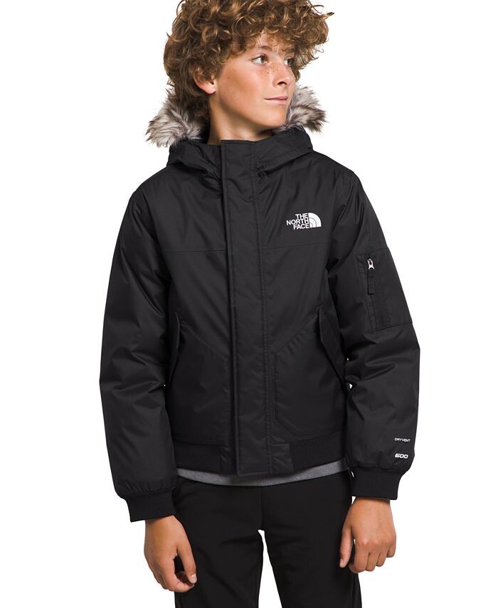 Куртка Big Boys Gotham с капюшоном и отделкой из искусственного меха The North Face, черный
Куртка Big Boys Gotham с капюшоном и отделкой из искусственного меха The North Face, черный