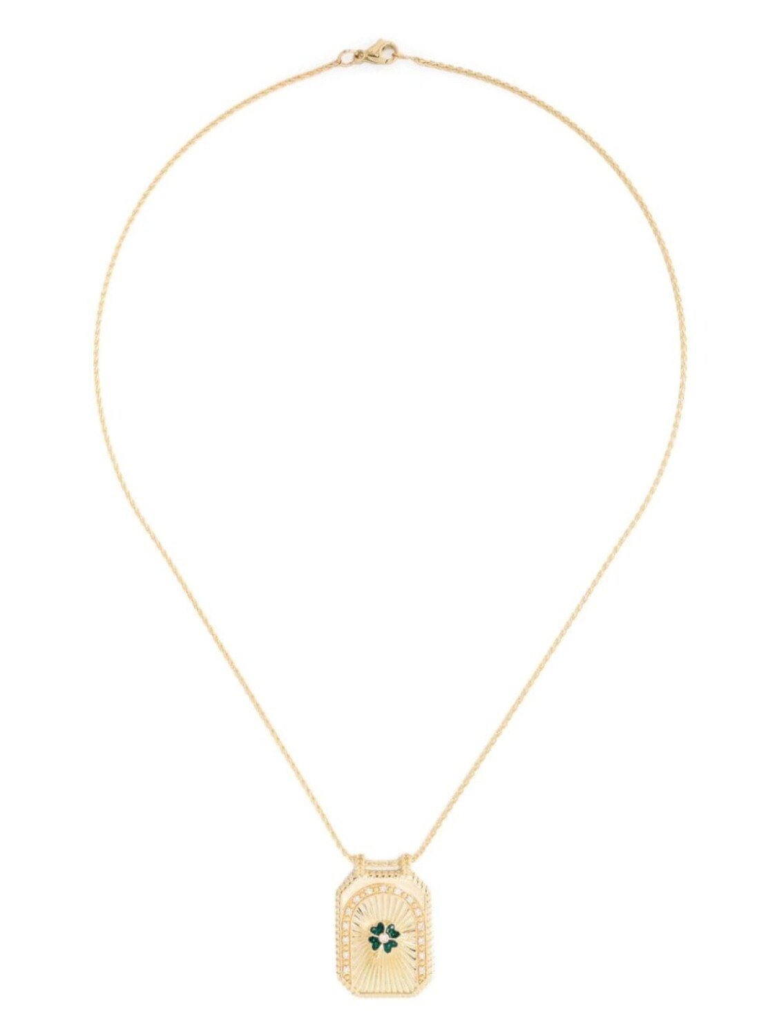 Колье Clover Scapular из желтого золота с бриллиантами Marie Lichtenberg, золотой
Колье Clover Scapular из желтого золота с бриллиантами Marie Lichtenberg, золотой
