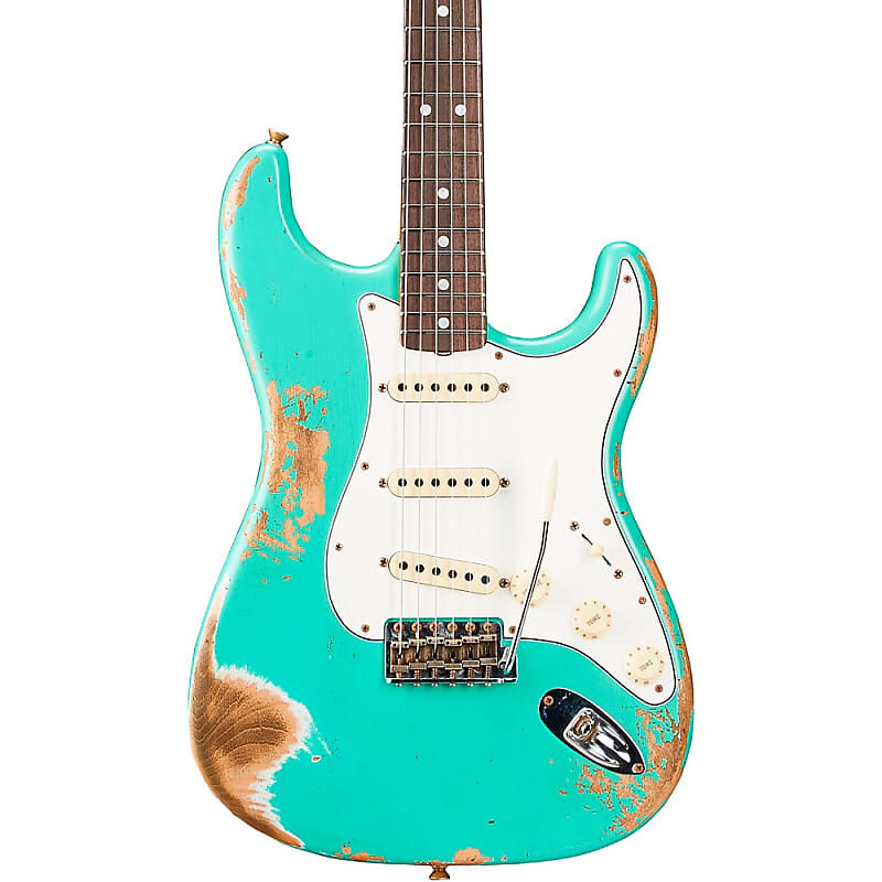 Электрогитара Fender Custom Shop 1967 Stratocaster Heavy Relic Electric Guitar Aged Sea Foam Green
Электрогитара Fender Custom Shop 1967 Stratocaster Heavy Relic Electric Guitar Aged Sea Foam Green