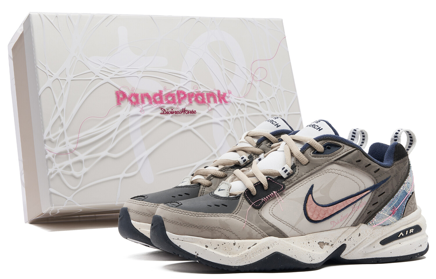 Кроссовки Nike Air Monarch 4 Chunky Sneakers Unisex Low-top Brown/pink/white, розовый
Кроссовки Nike Air Monarch 4 Chunky Sneakers Unisex Low-top Brown/pink/white, розовый