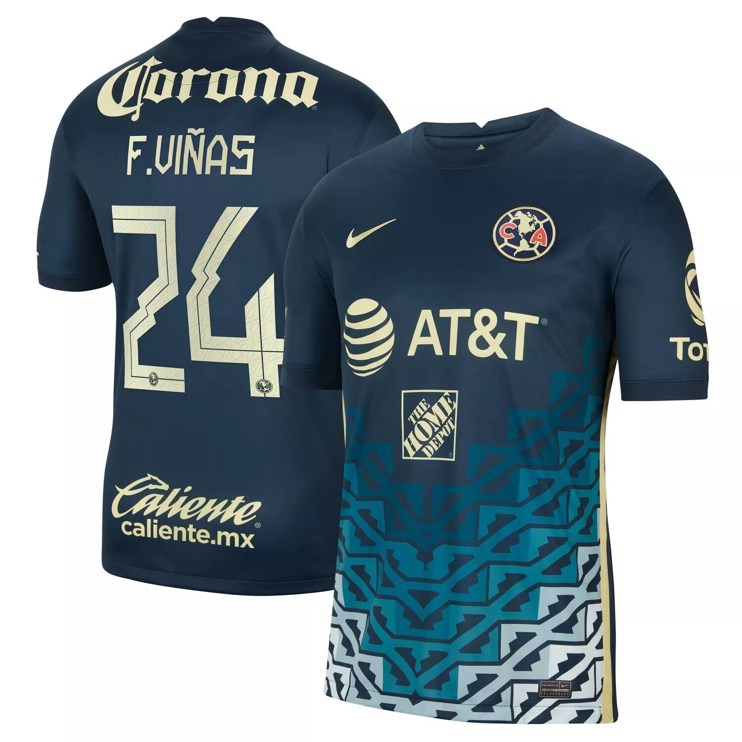 Мужское Джерси Nike Federico Viñas Navy Club America 2021/22 Away Breathe Stadium Replica Player
Мужское Джерси Nike Federico Viñas Navy Club America 2021/22 Away Breathe Stadium Replica Player