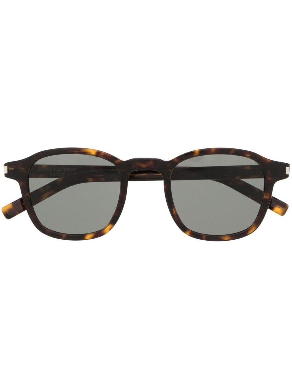 Солнцезащитные очки в круглой оправе черепаховой расцветки Saint Laurent Eyewear, черный
Солнцезащитные очки в круглой оправе черепаховой расцветки Saint Laurent Eyewear, черный