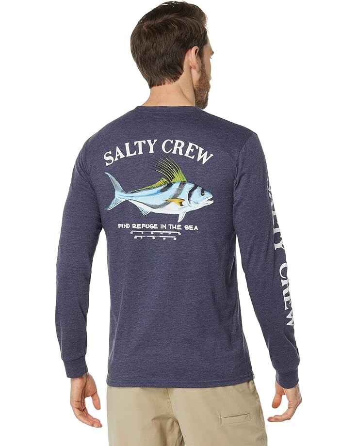 Футболка с длинным рукавом Salty Crew Rooster Premium Long Sleeve Tee, цвет Navy Heather
Футболка с длинным рукавом Salty Crew Rooster Premium Long Sleeve Tee, цвет Navy Heather