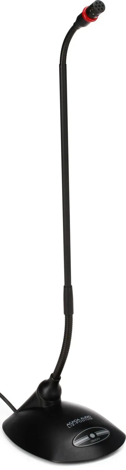 Кардиоидный микрофон Acacia Audio LIZ Podium на гибкой стойке с утяжеленным основанием
Кардиоидный микрофон Acacia Audio LIZ Podium на гибкой стойке с утяжеленным основанием