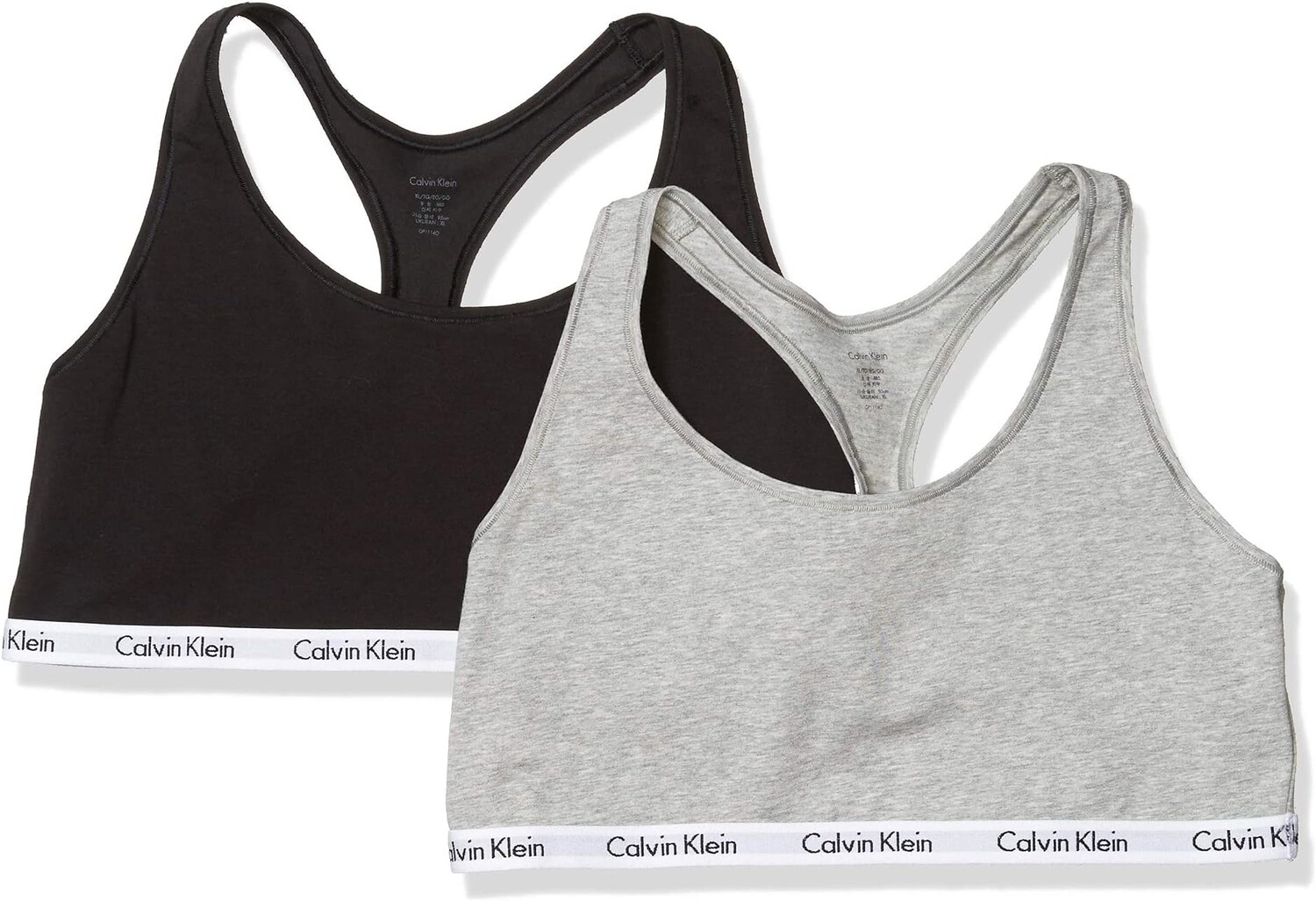 Женский бюстгальтер без косточек с логотипом Carousel Calvin Klein, цвет Black/Grey Heather
Женский бюстгальтер без косточек с логотипом Carousel Calvin Klein, цвет Black/Grey Heather