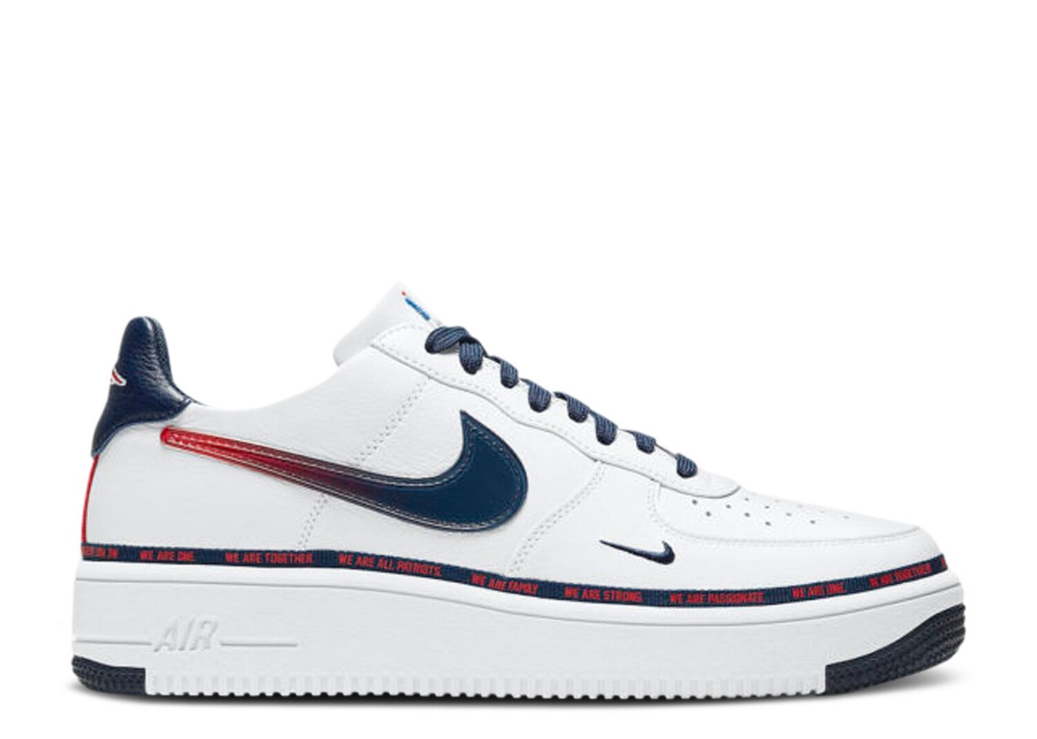 Кроссовки Nike Air Force 1 Ultraforce 'New England Patriots', белый, Белый;черный
Кроссовки Nike Air Force 1 Ultraforce 'New England Patriots', белый, Белый;черный