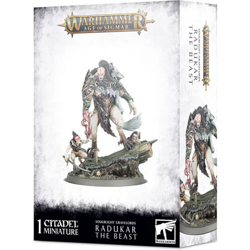 Миниатюра Games Workshop Warhammer Age of Sigmar: Soulblight Gravelords - Radukar the Beast
Миниатюра Games Workshop Warhammer Age of Sigmar: Soulblight Gravelords - Radukar the Beast