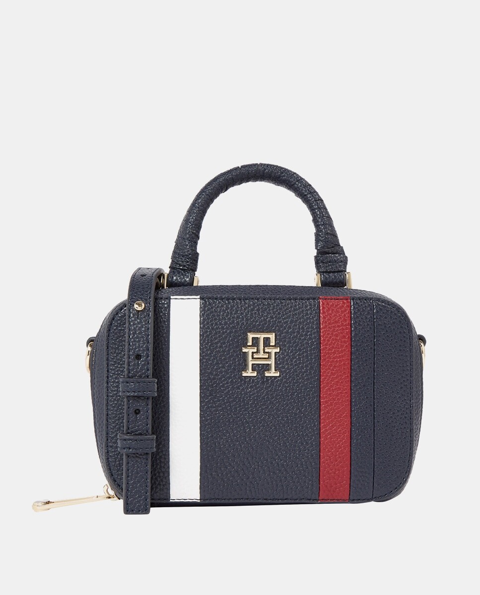 Мини-сумочка темно-синего цвета с фирменными полосками Tommy Hilfiger, темно-синий
Мини-сумочка темно-синего цвета с фирменными полосками Tommy Hilfiger, темно-синий