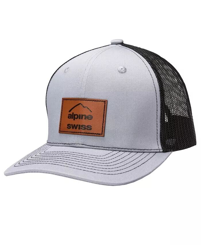 Мужская кепка-дальнобойщик Snapback, сетчатая задняя кепка, регулируемая бейсболка Alpine Swiss, серый
Мужская кепка-дальнобойщик Snapback, сетчатая задняя кепка, регулируемая бейсболка Alpine Swiss, серый
