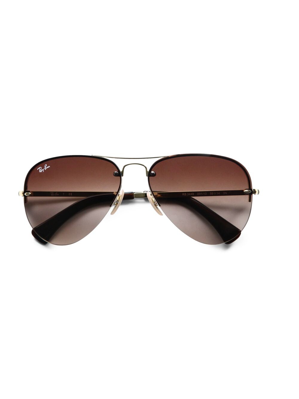 RB3449 Солнцезащитные очки-авиаторы в полуободковой оправе 59 мм Ray-Ban, золотой
RB3449 Солнцезащитные очки-авиаторы в полуободковой оправе 59 мм Ray-Ban, золотой
