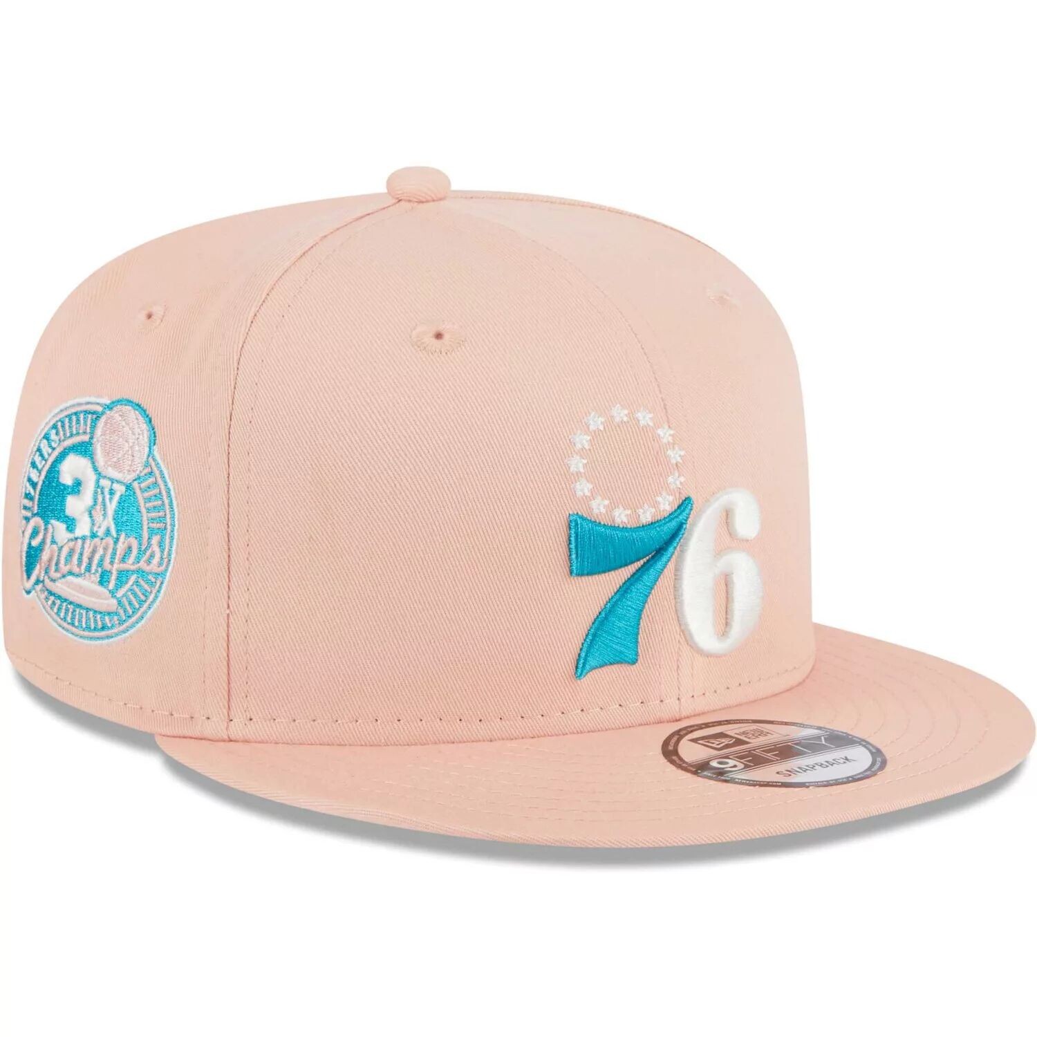 Мужская кепка New Era Pink Philadelphia 76ers Sky Aqua Undervisor 9FIFTY Snapback
Мужская кепка New Era Pink Philadelphia 76ers Sky Aqua Undervisor 9FIFTY Snapback