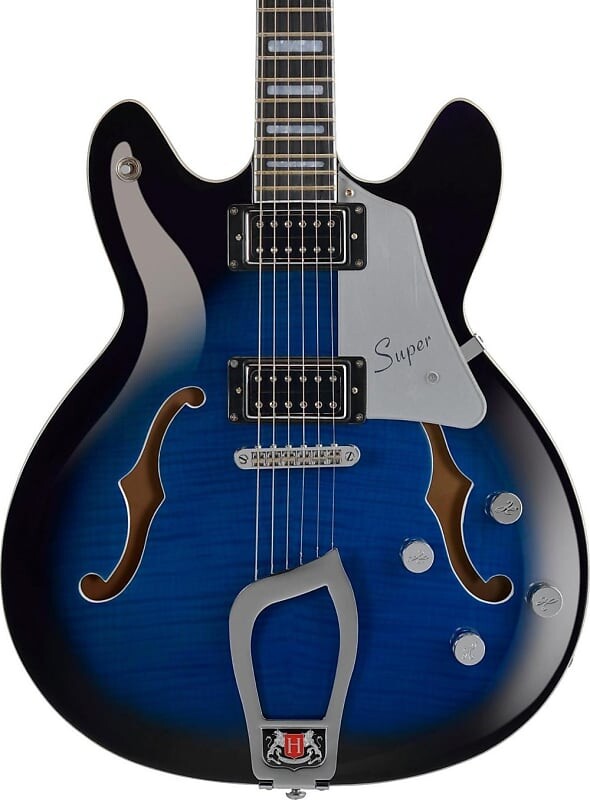 Электрогитара Hagstrom Super Viking Flame Maple Electric Guitar - Dark Baltic Sea
Электрогитара Hagstrom Super Viking Flame Maple Electric Guitar - Dark Baltic Sea