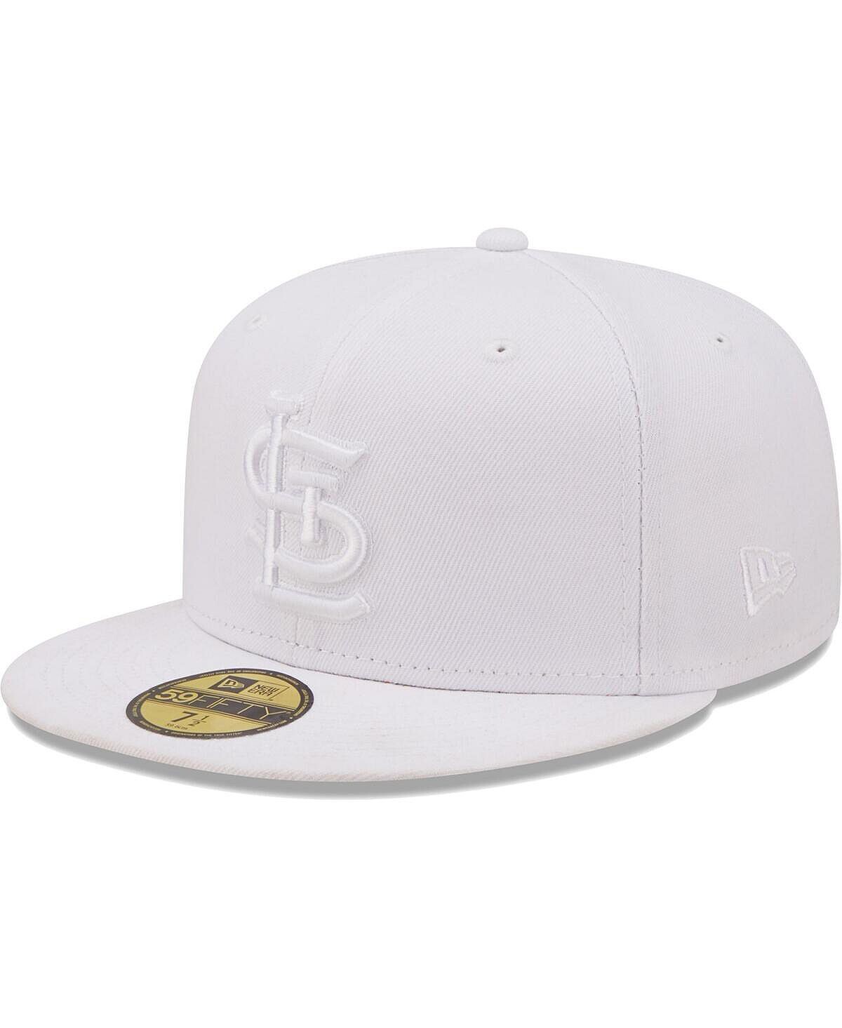 Мужская приталенная шляпа с логотипом St. Louis Cardinals белого цвета 59FIFTY New Era
Мужская приталенная шляпа с логотипом St. Louis Cardinals белого цвета 59FIFTY New Era