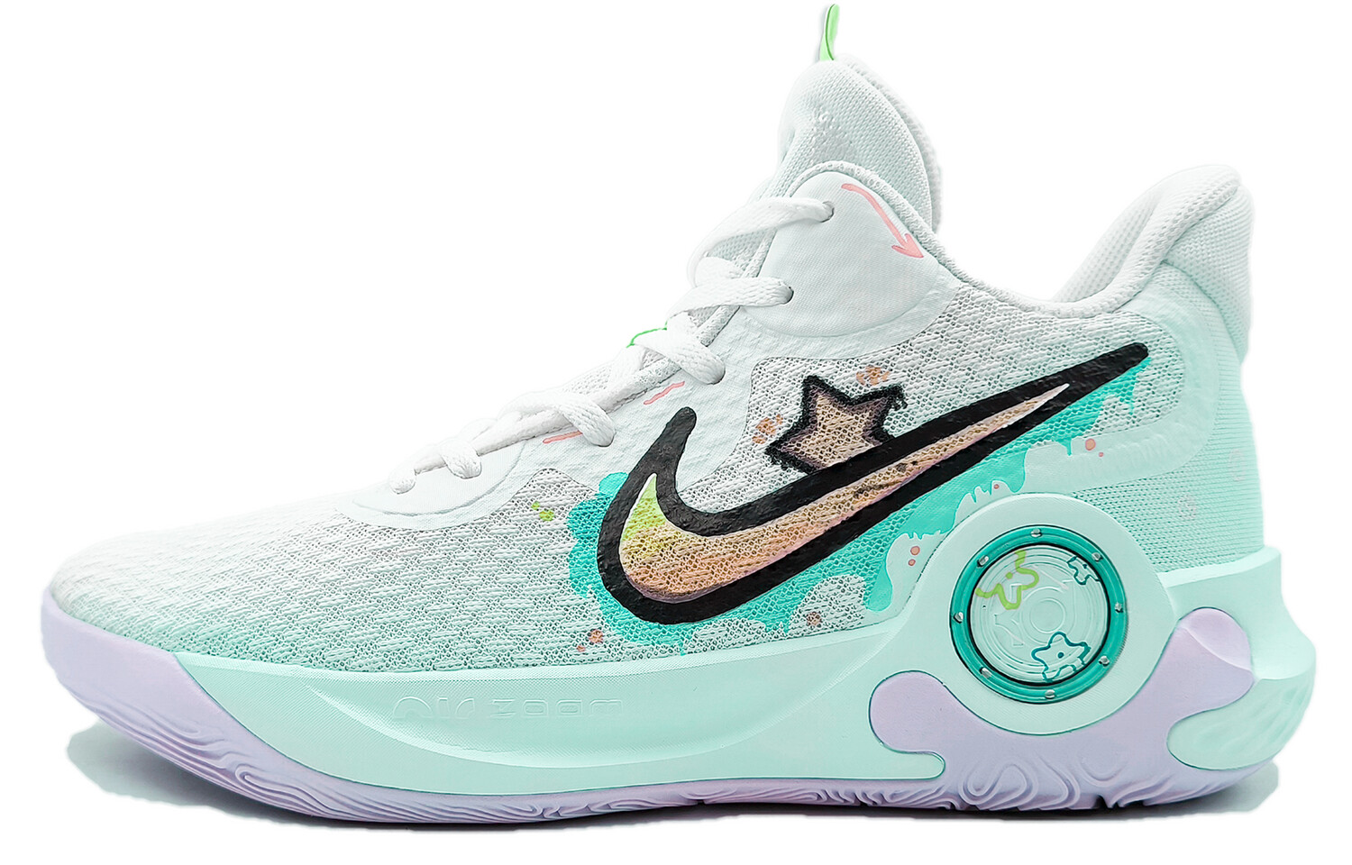 Кроссовки Nike KD Trey 5 IX Vintage Basketball Shoes Unisex Mid-top White, голубой
Кроссовки Nike KD Trey 5 IX Vintage Basketball Shoes Unisex Mid-top White, голубой