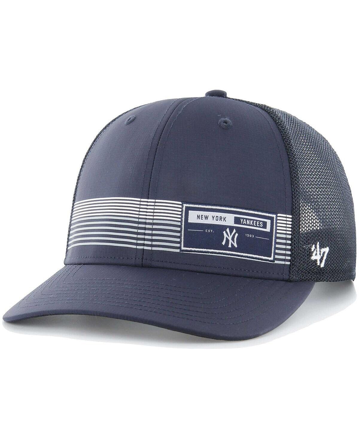 Мужская темно-синяя регулируемая шляпа с дальномером New York Yankees brrr Trucker '47 Brand
Мужская темно-синяя регулируемая шляпа с дальномером New York Yankees brrr Trucker '47 Brand