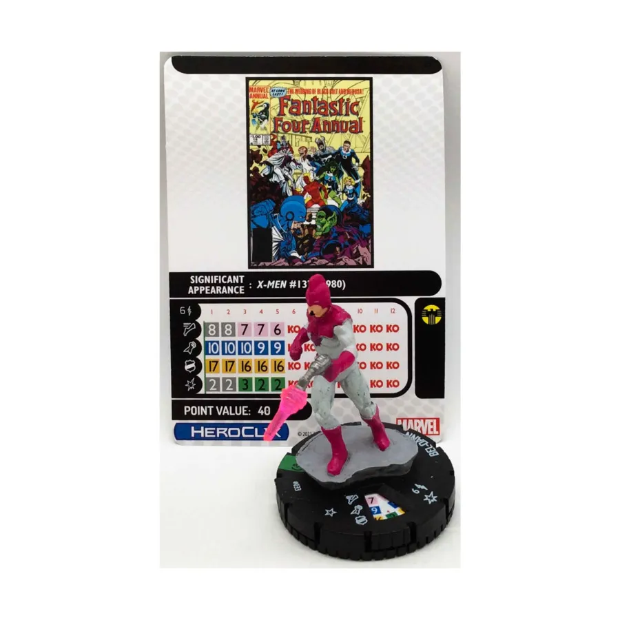Бел - Данн № 33 (U), Marvel HeroClix - Avengers Fantastic Four Empyre Factory - Singles
Бел - Данн № 33 (U), Marvel HeroClix - Avengers Fantastic Four Empyre Factory - Singles