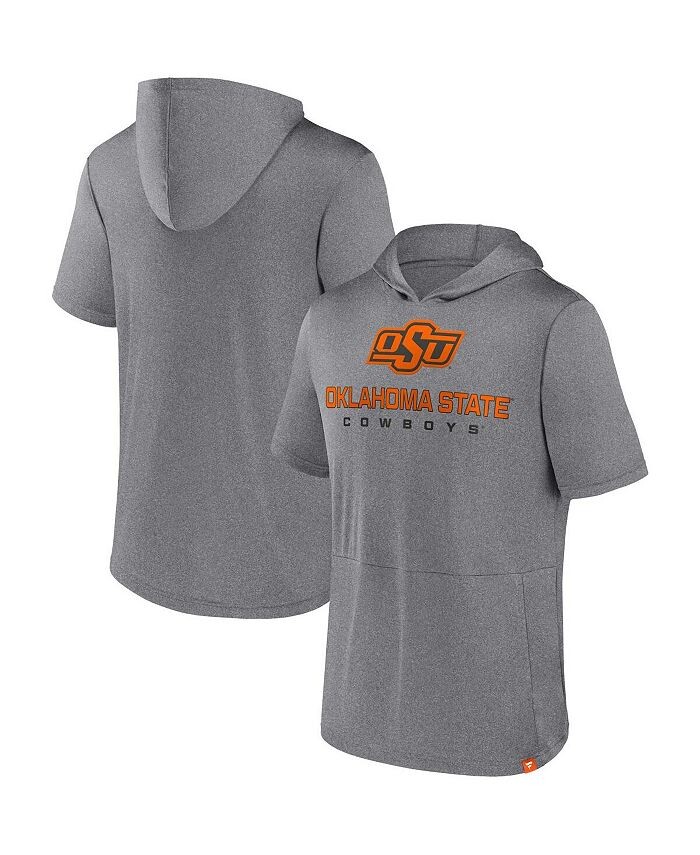 Мужская футболка с капюшоном с логотипом Heather Grey Oklahoma State Cowboys Modern Stack Fanatics, серый
Мужская футболка с капюшоном с логотипом Heather Grey Oklahoma State Cowboys Modern Stack Fanatics, серый
