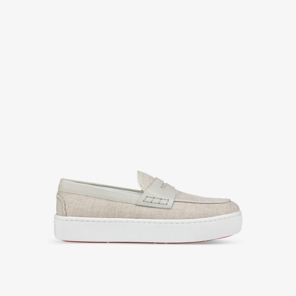 Кожаные топсайдеры Paqueboat на массивной подошве Christian Louboutin, цвет albatre
Кожаные топсайдеры Paqueboat на массивной подошве Christian Louboutin, цвет albatre