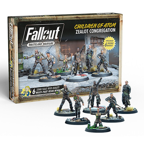 Миниатюра Modiphius Entertainment Fallout: Wasteland Warfare - Children of Atom - Zealot Congregation
Миниатюра Modiphius Entertainment Fallout: Wasteland Warfare - Children of Atom - Zealot Congregation