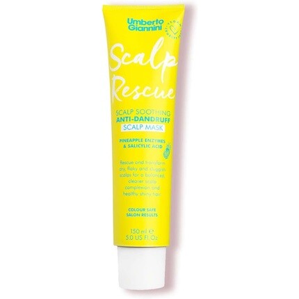 Umberto Giannini Scalp Rescue Маска для волос и кожи головы против перхоти 150 мл
Umberto Giannini Scalp Rescue Маска для волос и кожи головы против перхоти 150 мл