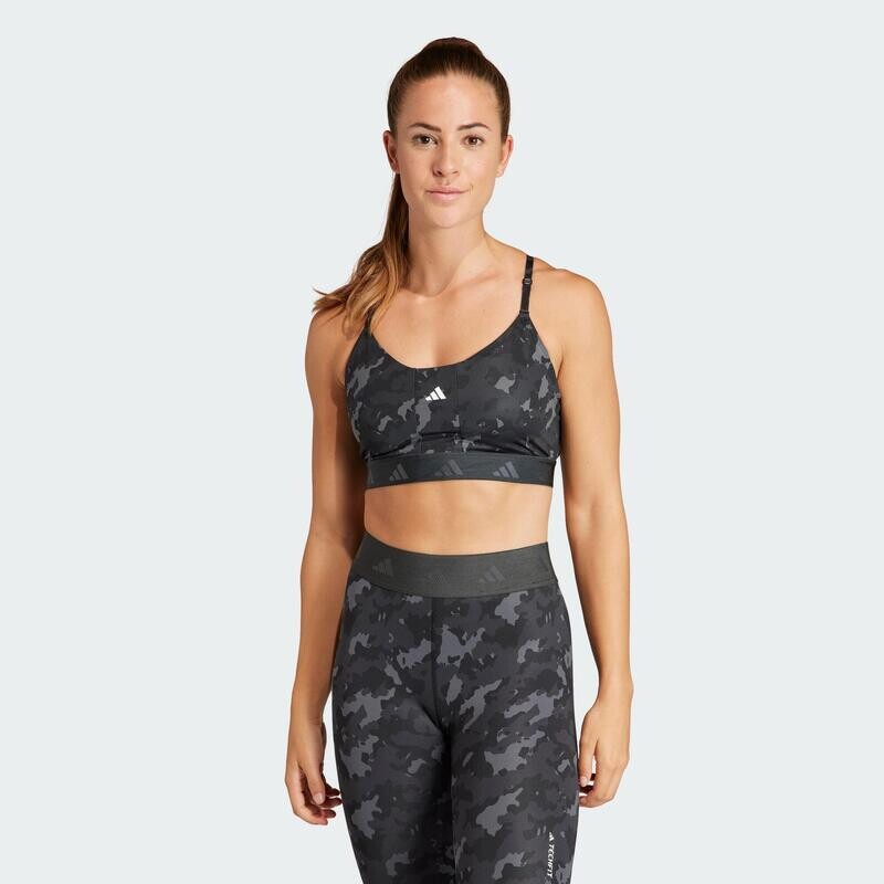 Спортивный бюстгальтер Aeroreact Training с легкой поддержкой Techfit ADIDAS, цвет grau
Спортивный бюстгальтер Aeroreact Training с легкой поддержкой Techfit ADIDAS, цвет grau