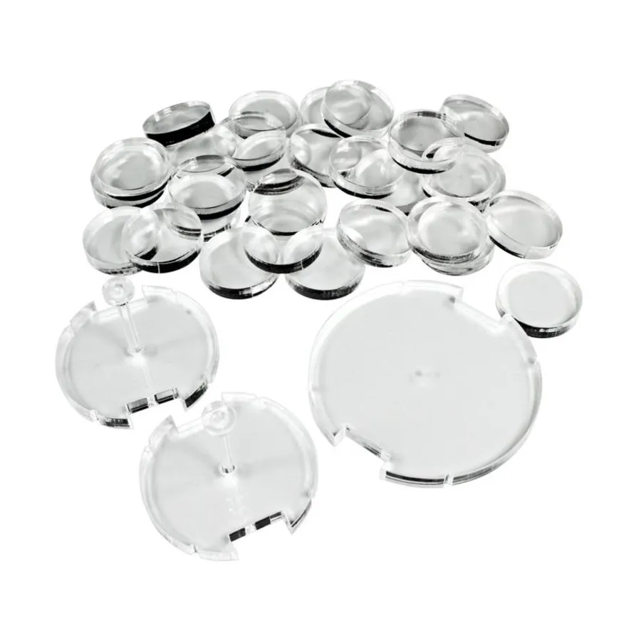 Набор обновления базовой игровой базы — прозрачный, 6 мм, Star Wars - Legion Gaming Accessories (Litko Aerosystems)
Набор обновления базовой игровой базы — прозрачный, 6 мм, Star Wars - Legion Gaming Accessories (Litko Aerosystems)