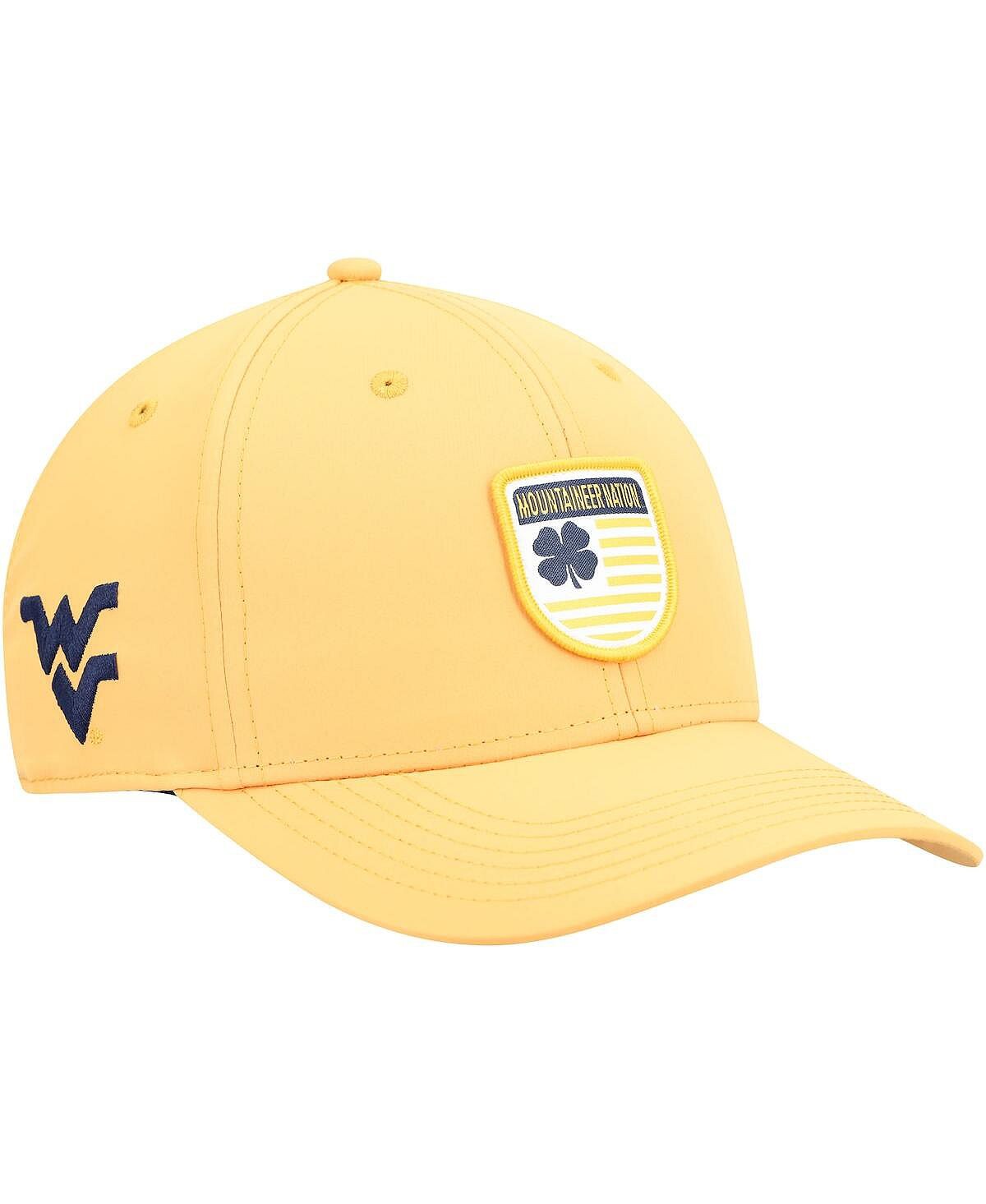 Мужская золотистая бейсболка West Virginia Mountaineers Nation Shield Snapback Black Clover
Мужская золотистая бейсболка West Virginia Mountaineers Nation Shield Snapback Black Clover