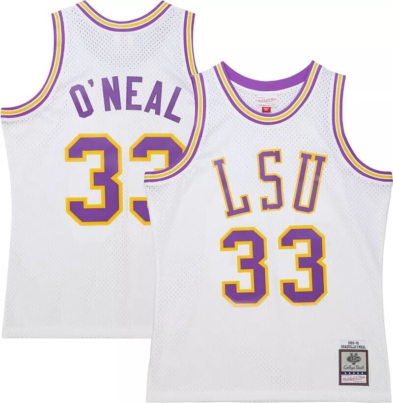 Мужская белая домашняя майка Кевина Дюранта Свингмана Mitchell & Ness LSU Tigers #6 белого цвета
Мужская белая домашняя майка Кевина Дюранта Свингмана Mitchell & Ness LSU Tigers #6 белого цвета