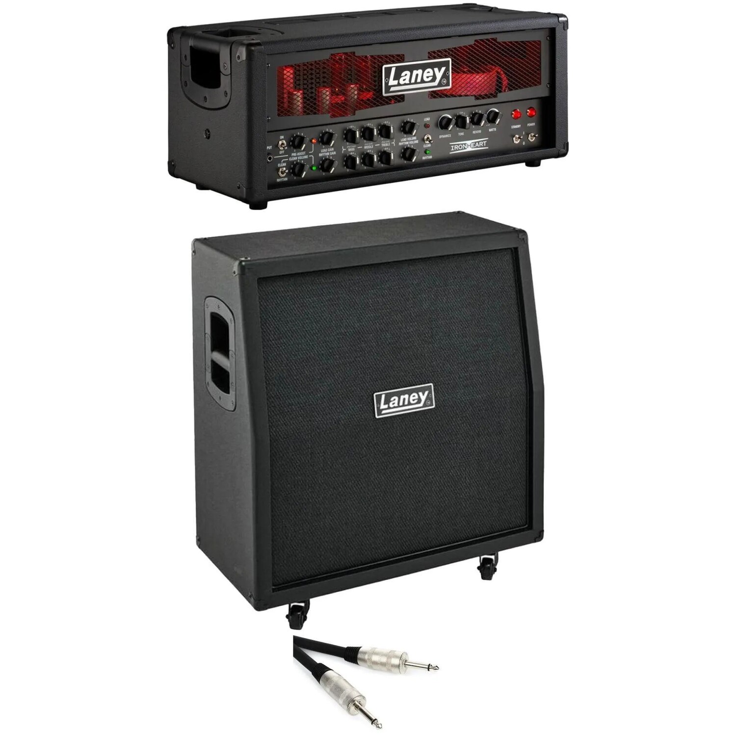 Новая ламповая головка Laney Ironheart IRT60H мощностью 60 Вт и угловой кабинет 4 x 12 дюймов по 320 Вт
Новая ламповая головка Laney Ironheart IRT60H мощностью 60 Вт и угловой кабинет 4 x 12 дюймов по 320 Вт