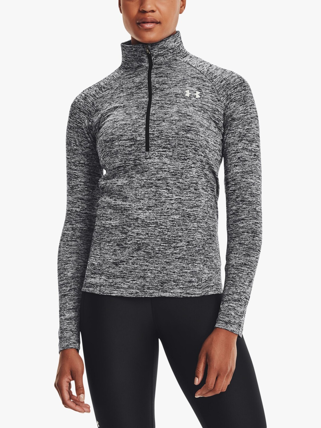 Спортивная футболка с длинным рукавом и молнией 1/2 Under Armour Tech Twist, черная
Спортивная футболка с длинным рукавом и молнией 1/2 Under Armour Tech Twist, черная
