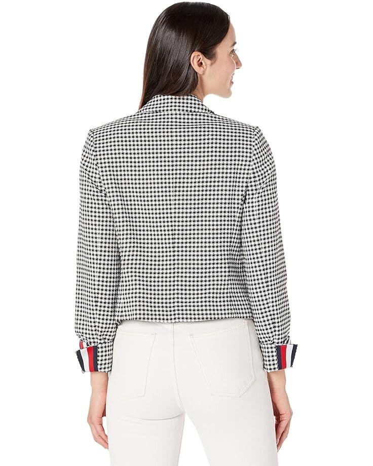 Блейзер Tommy Hilfiger Three-Button Cropped Checkered Blazer, цвет Black/Ivory
Блейзер Tommy Hilfiger Three-Button Cropped Checkered Blazer, цвет Black/Ivory