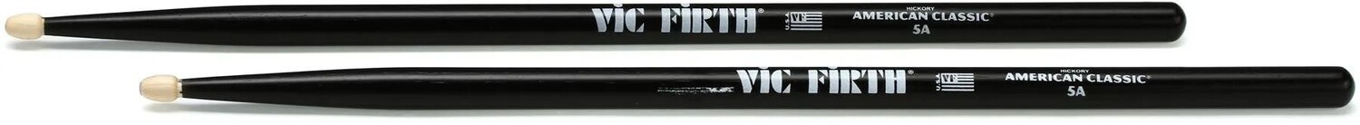 Барабанные палочки Vic Firth American Classic - 5A - с деревянным наконечником - черные
Барабанные палочки Vic Firth American Classic - 5A - с деревянным наконечником - черные